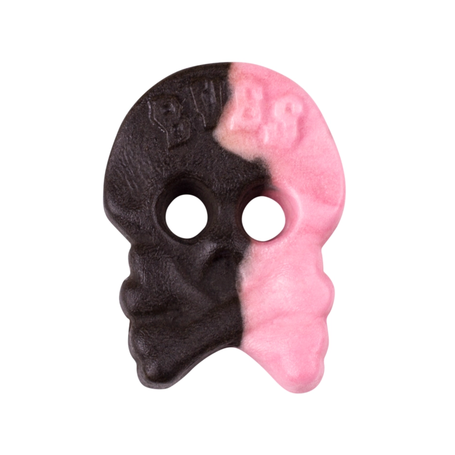 Bubs Raspberry/Liquorice Skull Foam