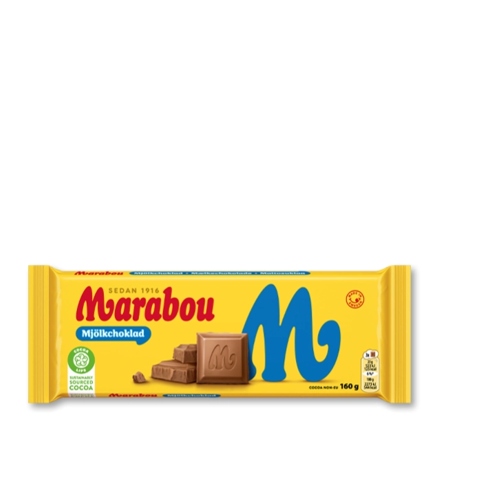 Marabou Milk Chocolate 160g
